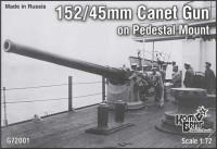 Combrig G72001 Russian 152/45mm Canet Gun on Pedestal Mount 1/72