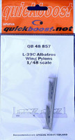 QuickBoost QB48857 L-39C Albatros wing pylons (SP.HOB./EDU) 1/48