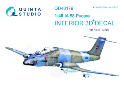 Quinta studio QD48179 IA 58 (для модели Kinetic) 1/48