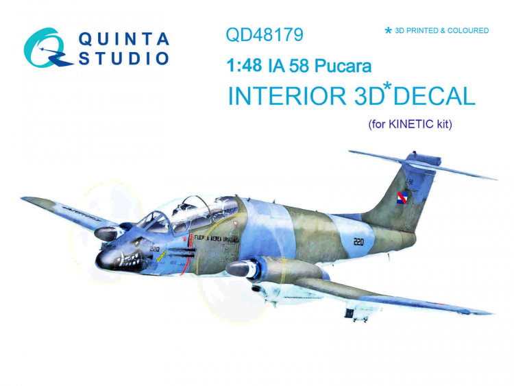 Quinta studio QD48179 IA 58 (для модели Kinetic) 1/48