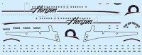 F-rsin Plastic FRP4116 Fokker F-28-4000 Horizon Air 1/144