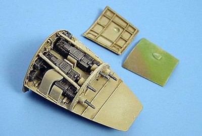 Aires 4116 Me 262A SCHWALBE gun bay 1/48