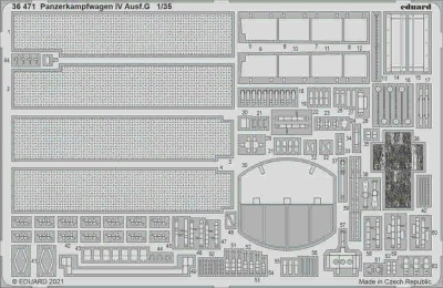 Eduard 36471 SET Panzerkampfwagen IV Ausf.G (TAM) 1/32