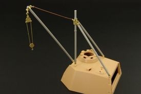 Hauler HLX48230 German 2 ton auxiliary jib crane 1/48