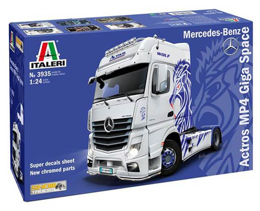 Italeri 03935 Mercedes-Benz ACTROS MP4 Giga Space 1/24
