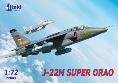 Litaki Model Kit LMK72003 Soko J-22M Super Orao югославский истребитель-бомбардировщик 1/72