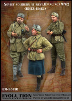 Evolution Miniatures 35140 Советские солдаты на отдыхе (1943-45) 1/35