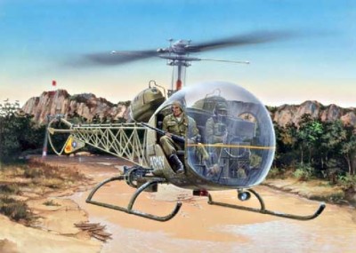 Italeri 00857 Вертолёт ОН-13 1/48