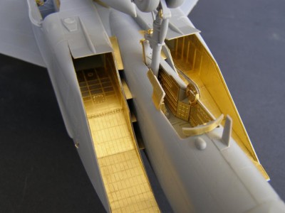 Metallic Details MD4821U Mikoyan MiG-25RBT/MiG-25RB/MiG-25PD/MiG -25RBF air intakes 1/48