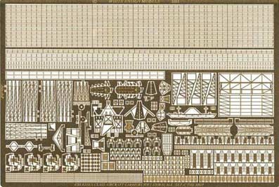 White Ensign Models PE 35036 USS ESSEX &quot;The Ship&quot; forTrumpeter kit includes THREE Frets 1/350