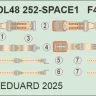 Eduard 3DL48252 F4F seatbelts SPACE (EDU) 1/48