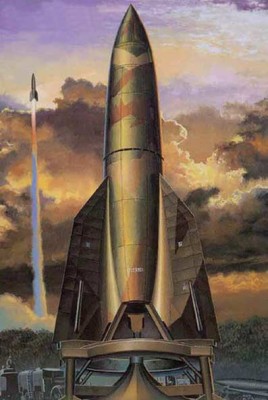 Dragon 9002x V2 (A4) rocket 1/35