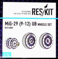 Reskit RS72-0088 MiG-29 UB (9-12) wheels set (ITA,REV,HAS) 1/72