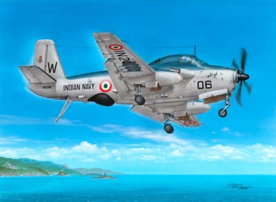 Azur FR0031 Breguet 1050 Alize 1G Индия 1/72