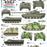 Star Decals 72-A1193 Iranian Tanks and AFVs # 3 NLA - National Liberation Army / Mujahedin Chieftain Mk 5, MT-LB, BMP-1, T-55, M577 Command Post 1/72