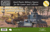 Plastic Soldier WW2V15025 15mm Pz 38T and Marder variants