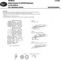 New Ware NWA-M0741 1/72 Mask Bl.Buccaneer S.2C ADVANCED (AIRF 06021)