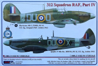 AML AMLC48032 Декали 312 Squadron RAF Part IV. 1/48