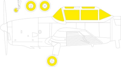 Eduard EX810 Mask Chipmunk T.10 TFace (AIRF) 1/48