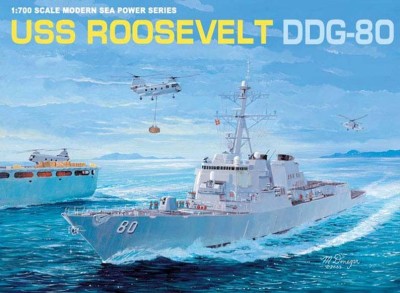Dragon 7039 USS Roosevelt DDG-80 1/700
