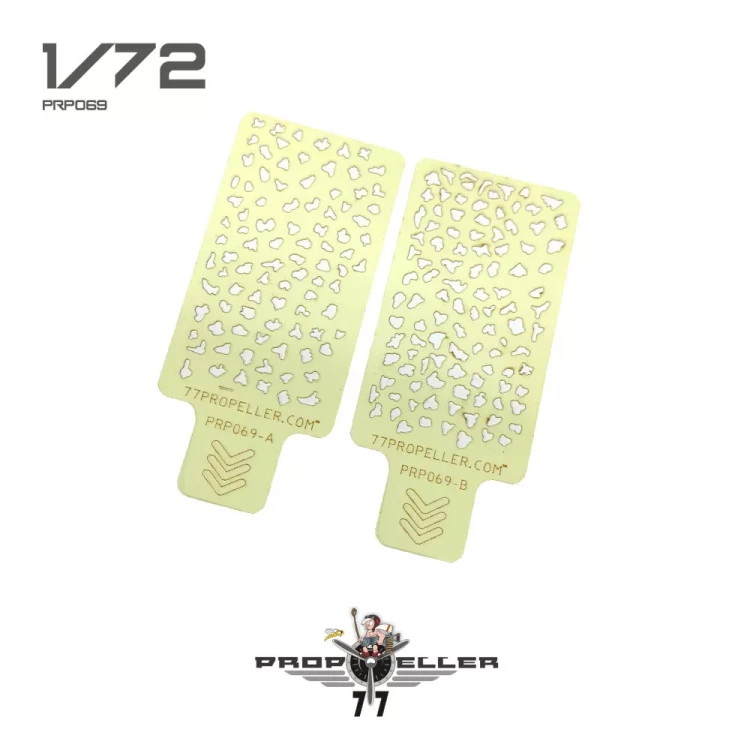 77 Propeller 77PRP069 Italian aircraft camouflage template Type B 1/72