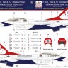 HAD E481016 Decal F-16C bl.52 Thunderbirds Dem.Team 2024 1/48