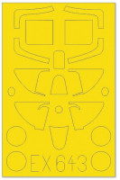 Eduard EX643 Mask 1/48 Spitfire Mk.I (TAM)