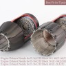 Mk1 Design MA-48063 Lockheed-Martin F-16C/F-16D Fighting Falcon Block 30/40/50/60 exhaust nozzle. Aftrer burner Set (opend+closed)	 1/48