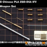 Voyager Model VBS0528 Chinese PLA ZBD-04A IFV Turret Weapon Set(PANDA HOBBY PH35042) 1/35