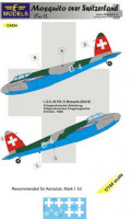 Lf Model C4454 Decals Mosquito over Switzerland part 2 1/144