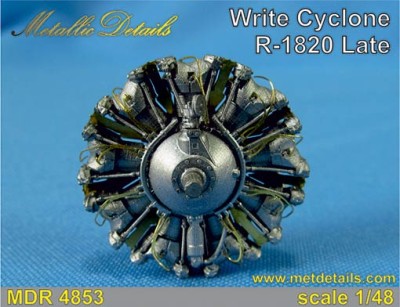 Metallic Details MDR4853 Wright R-1820 1/48