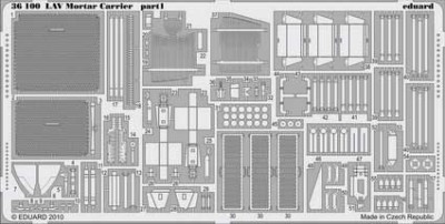 Eduard 36100 LAV Mortar Carrier Trumpeter