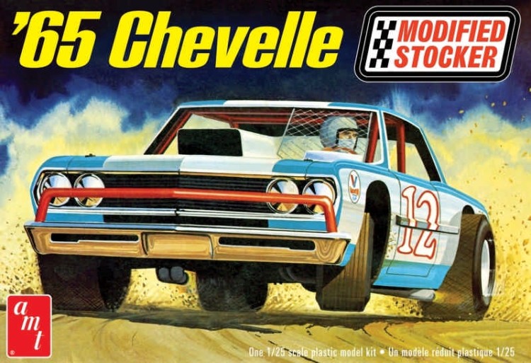 AMT 1177 1965 Chevelle Modified Stocker 1/25