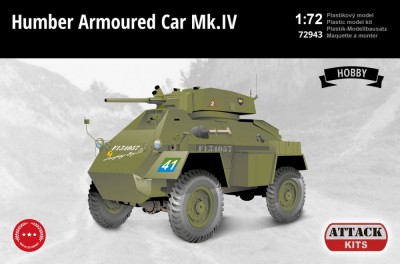 Attack Hobby 72943 Humber Armoured Car Mk.IV (HOBBY) 1/72