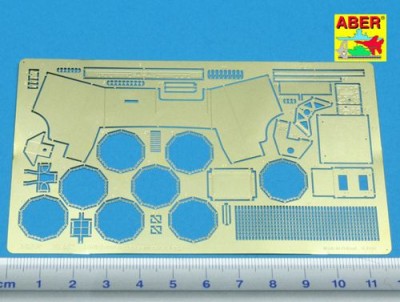 Aber 35A057 Willys Jeep accessories and details (designed to be used with Italeri and Tamiya kits) 1/35