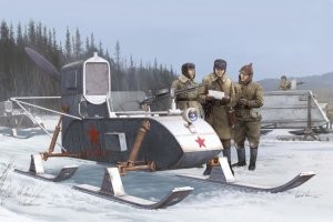 Trumpeter 02322 Аэросани РФ-8