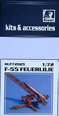 Hauler HLP72025 F-55 FEUERLILIE w/ launching ramp (resin kit) 1/72