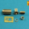 Aber 35 L-265 muzzzle brake fit to barrel for Krupp 12,8cm PAK 44 Anti-Tank Gun (designed to be used with Trumpeter kits) 1/35