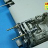 Aber A32106 Mitsubishi A6M5 Zero armament (designed to be used with Tamiya kits) 1/32