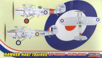 Kora Model 72173 Hawker Hart Trainer (RAF - Silver Wings) 1/72