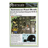 Airscale AS24-MOSA Mosquito Instrument Panel 1:24