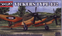 Kora Model 7246 Vickers Type 432 RAF Prot. 1/72
