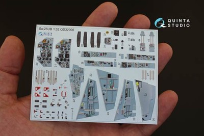 Quinta studio QD32006 Су-25УБ (для модели Trumpeter) 1/32