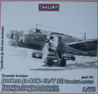 Kora Model C7237 Ju 86K-13/T3D Swedish - Conv.set (Part XI.) 1/72