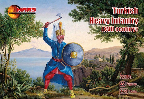 Mars MAR72091 Turkish heavy infantry 17th century 1/72