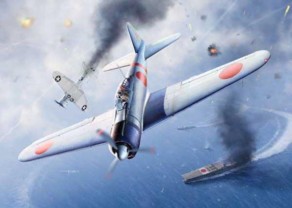 Academy 12352 A6M2b Zero Model 21 The Battle of Midway 1/48