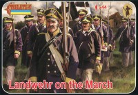 Strelets STR16872 Landwehr on the March (Napoleonic) 1/72