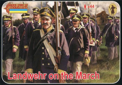 Strelets STR16872 Landwehr on the March (Napoleonic) 1/72