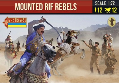 Strelets STR19072 Mounted Rif Rebels Rif War 1/72