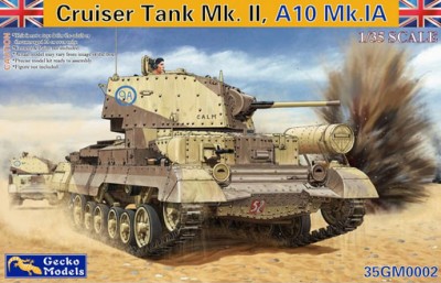 Gecko Models 35GM0002 Cruiser Tank Mk. IIA, A10 Mk.IA 1:35
